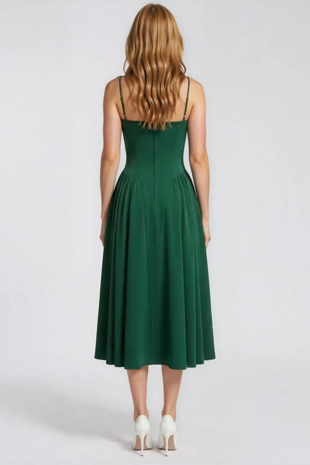 Women's Sculpting Fabric A-Line Dress | Elegant Hourglass Silhouette
