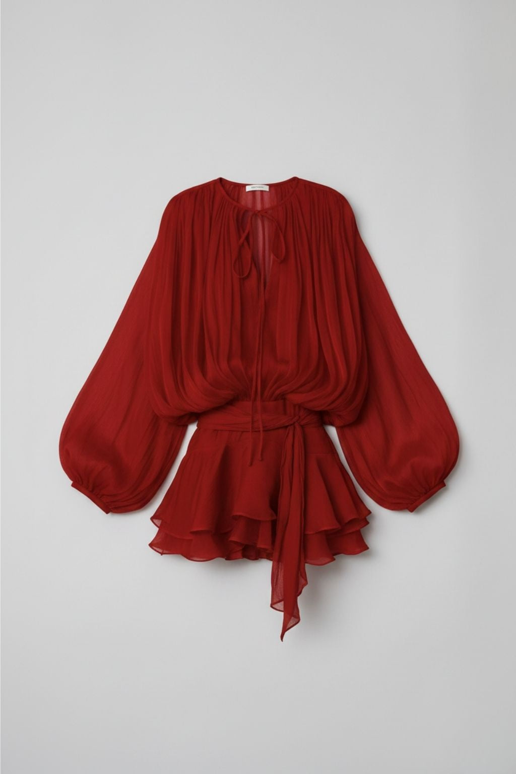 Women's Rose Red Cocktail Mini Dress